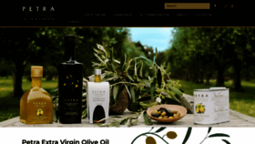 What Petraoliveoil.com.au website looked like in 2019 (4 years ago)