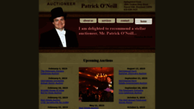 What Patricksoneill.com website looked like in 2019 (4 years ago)