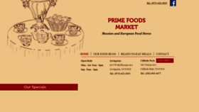 What Primefoodsmarket.com website looked like in 2019 (4 years ago)
