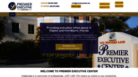What Premiercenter.net website looked like in 2019 (4 years ago)