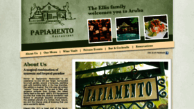 What Papiamentoaruba.com website looked like in 2019 (4 years ago)