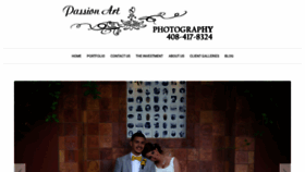 What Passionartphotography.com website looked like in 2019 (4 years ago)