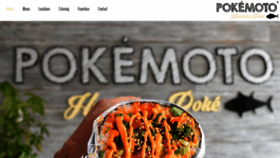 What Pokemoto.com website looked like in 2019 (4 years ago)