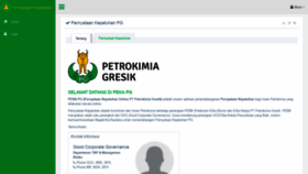 What Pekapg.petrokimia-gresik.com website looked like in 2019 (4 years ago)