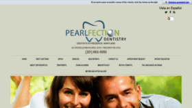What Pearlfectiondentistry.com website looked like in 2019 (4 years ago)