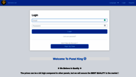 What Panelking.in website looked like in 2019 (4 years ago)