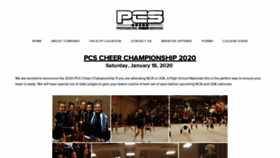 What Pcscheer.com website looked like in 2019 (4 years ago)