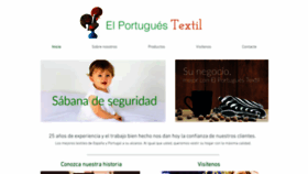 What Portuguestextil.com website looked like in 2019 (4 years ago)