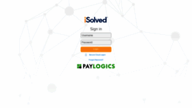 What Payrollexperts.myisolved.com website looked like in 2019 (4 years ago)