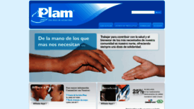 What Plamsalud.com website looked like in 2019 (4 years ago)