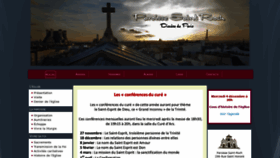 What Paroissesaintroch.fr website looked like in 2019 (4 years ago)