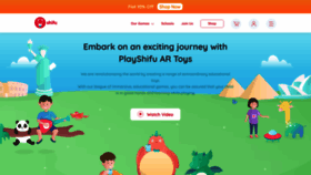 What Playshifu.com website looked like in 2019 (4 years ago)