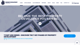 What Propertydevelopmentworkshops.com.au website looked like in 2019 (4 years ago)