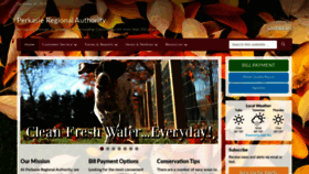What Perkasieauthority.org website looked like in 2019 (5 years ago)