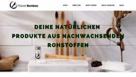 What Planet-bamboo.de website looked like in 2019 (4 years ago)