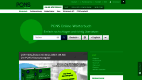 What Pons.de website looked like in 2019 (4 years ago)