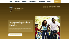 What Parkeastchiro.com website looked like in 2019 (4 years ago)