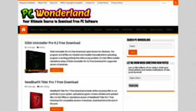 What Pcwonderland.com website looked like in 2019 (4 years ago)