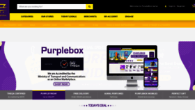 What Purplebox.qa website looked like in 2019 (4 years ago)