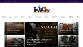 What Petsweekly.com website looked like in 2019 (4 years ago)