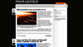 What Philiplelyveld.com website looked like in 2019 (4 years ago)