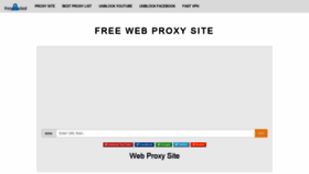 What Proxysite.cloud website looked like in 2019 (4 years ago)