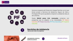 What Pifsbb.com.mx website looked like in 2019 (4 years ago)