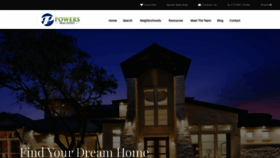 What Powersrealestate.com website looked like in 2019 (4 years ago)