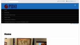 What Pidii.info website looked like in 2019 (6 years ago)