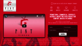 What Pintvideos.com website looked like in 2019 (4 years ago)