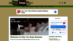 What Pinetarsoap.net website looked like in 2019 (4 years ago)