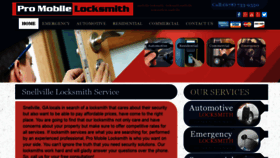 What Promobilelocksmith.com website looked like in 2019 (4 years ago)