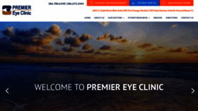 What Premiereyeclinic.com website looked like in 2019 (4 years ago)