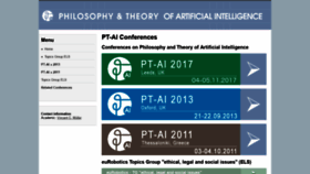 What Pt-ai.org website looked like in 2019 (4 years ago)