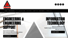 What Peaktechnical.com website looked like in 2019 (4 years ago)