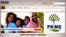 What Primecapitalequities.com website looked like in 2019 (4 years ago)