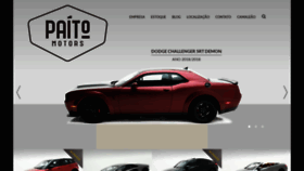 What Paitomotors.com.br website looked like in 2019 (4 years ago)