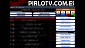 What Pirlotv.com.es website looked like in 2019 (4 years ago)