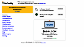 What Pineventz.com website looked like in 2019 (5 years ago)