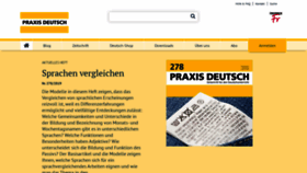 What Praxis-deutsch.de website looked like in 2019 (4 years ago)