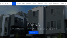 What Prana-apts.com website looked like in 2019 (4 years ago)