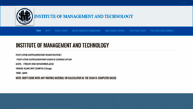 What Portal.imt.edu.ng website looked like in 2019 (4 years ago)