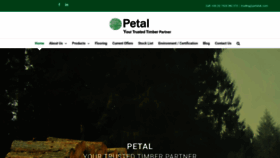What Petaluk.com website looked like in 2019 (4 years ago)