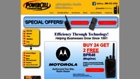 What Powercell.net website looked like in 2019 (4 years ago)
