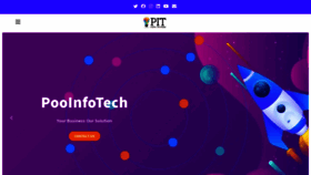 What Pooinfotech.com website looked like in 2019 (4 years ago)