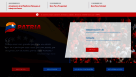 What Patria.org.ve website looked like in 2019 (4 years ago)
