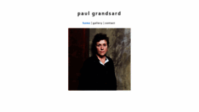 What Paulgrandsard.com website looked like in 2019 (4 years ago)