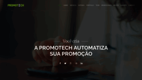 What Promotech.com.br website looked like in 2019 (4 years ago)