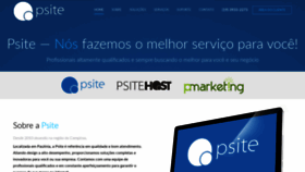 What Psite.com.br website looked like in 2019 (4 years ago)