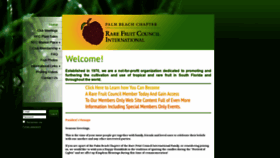 What Pbrarefruitcouncil.org website looked like in 2019 (4 years ago)